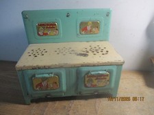 Vintage 1930's Marx Little Orphan Annie pressed steel toy stove oven kitchen toy