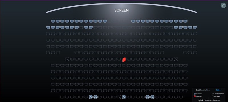The Odyssey 70mm IMAX Universal cinema AMC at City Walk Hollywood 2:00am