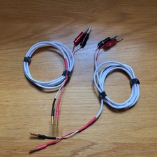Chord Company Sarsen Speaker Cables - BFA Z Connectors to 4mm Banana Plugs -