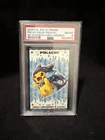 2016 Pokemon Japanese XY Promo Business Card Poncho Pikachu Charizard X PSA 8