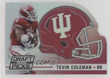 2015 Panini Prizm Collegiate Draft Picks Helmet Die-Cut Tevin Coleman #43 s5q