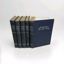Set of 5 Mathematics for Self Study by JE Thompson 1943 Richard Feynman Favorite