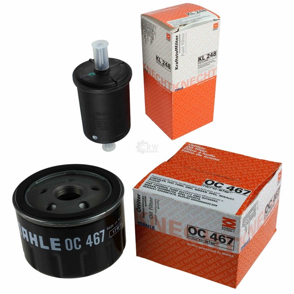 Mahle / Knecht Set Filterpaket Kraftstofffilter KL 248 ÖLfilter OC 467-image