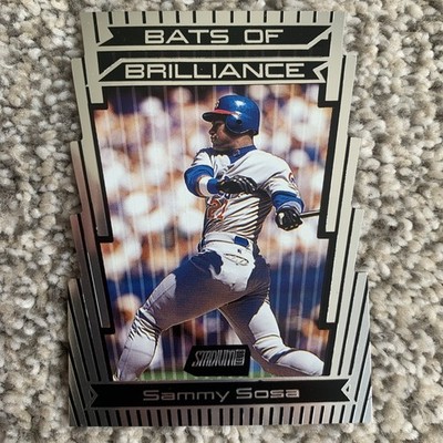 2000 Topps Stadium Club - Bats of Brilliance Sammy Sosa #BB2 Die-Cut