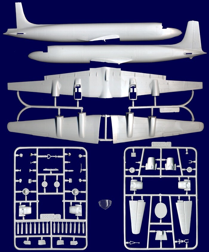 Roden 1/144 Douglas DC-7 Japan Airlines Model | eBay