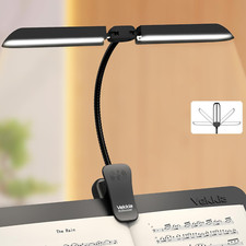 64 Led Rechargeable Music Stand Light, Folding Clip on Piano Lamp, Portable
