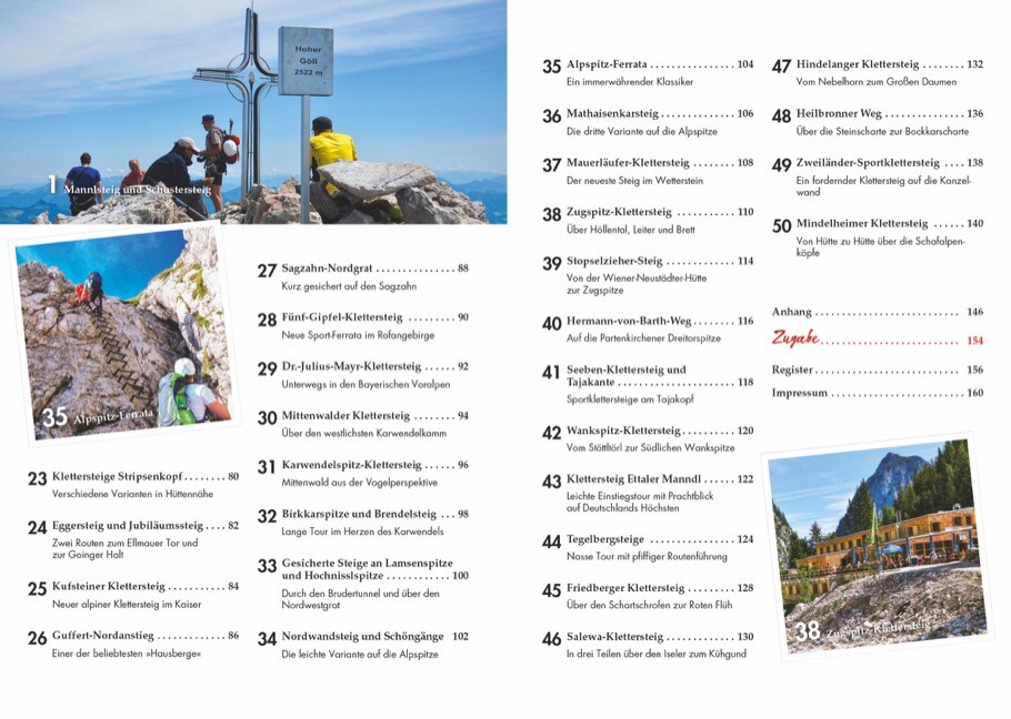 Thumbnail - Klettersteigklassiker Bayerische Hausberge - Heinrich Baureg ...