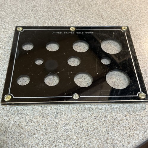 Capital Plastics coin holders US Gold Set Black Scratches