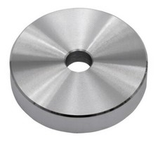 Puck Single-Mittelstück Aluminium - für 7 Zoll Singles universell alle Turntable