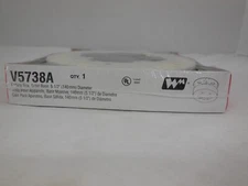NEW Wiremold V5738A Solid base Fixture Box 5-1/2" Diameter
