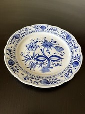 Kahla Porzellan Kuchenteller/Zwiebelmuster aus Omas Nachlass.