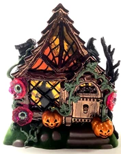 Bath & Body Works Happy Halloween Haunted House Nightlight Plug Projector NWT