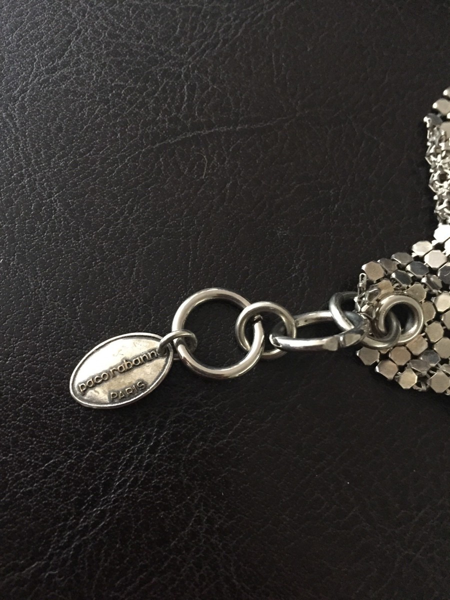 ICONIC PACO RABANNE Metal Mesh Top | eBay