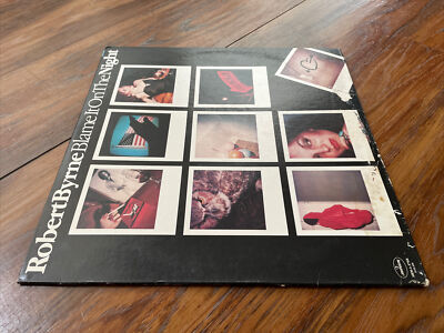 洋楽 Robert Byrne Blame It On The Night LP Robert Byrne – Blame It On The Night 1979 Mercury SRM-1-3768