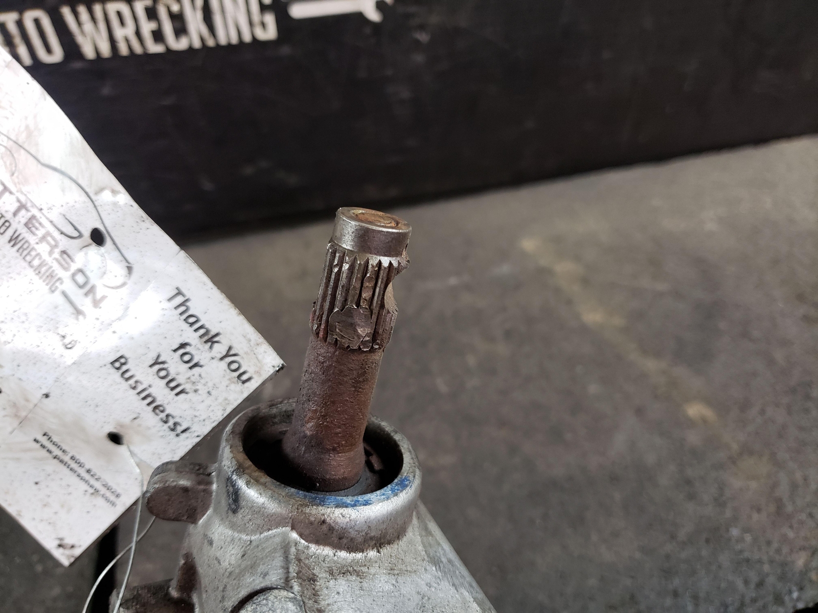 04-12 MASERATI QUATTROPORT POWER STEERING RACK & PINION 66K MILES