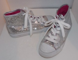 silver sequin dance top