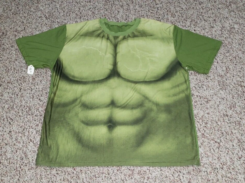 AVENGERS HULK ФУТБОЛКА МУЖСКАЯ РАЗМЕР СРЕДНИЙ НОВЫЙ С ЯРЛЫКАМИ - Изображение 3 из 4