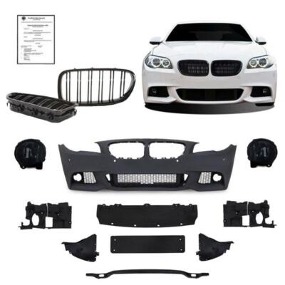 JOM Stoßstange vorne Kühlergrill Nebelscheinwerfer ABE paßt für BMW 5er F10 F11