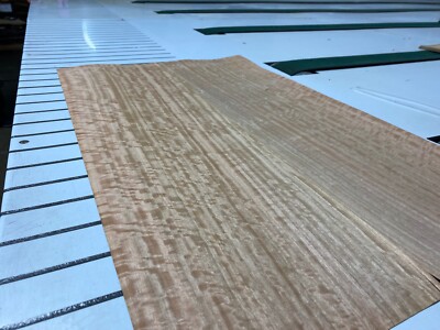 Australian Figured Eucalyptus Wood Veneer 2 sheets 33 1/2''x 10 1/4'' 723H