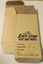 Aurora K B Model Rama Pit Stop Dealers Parts Box for 106 Axles