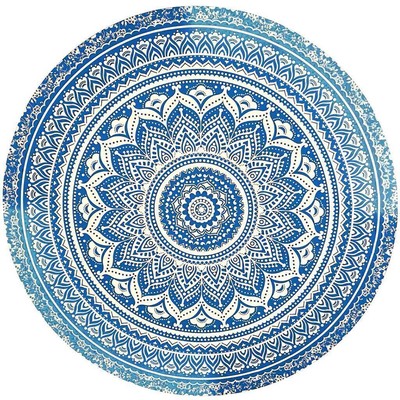 Psychedelic Mandala Tapestry Hippie Wall Hanging Indian Beach Blanket Ethnic Art