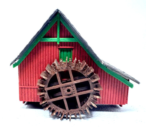 Molino de agua Heljan 1771 - incompleto - HO H0 1:87 - 9,4 x 8,2 x 8 cm | Zustand: Gebraucht