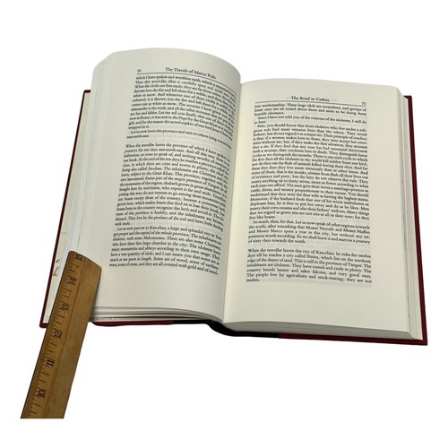 Ronald Latham Travels of Marco Polo Folio Society Book 1968 Hardcover with Case - Picture 10 of 12