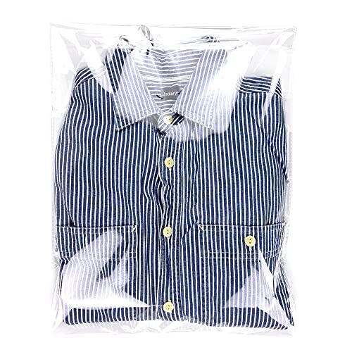 100 Sacs Cellophane Transparents 10x14 Pouces - Fermeture Auto-adhésive - Pour Documents, Vêtements, Art