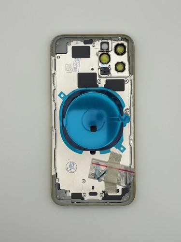 Coque arrière de remplacement pour iPhone 11 Pro Max - Style OEM (Argent) - Photo 2 sur 2