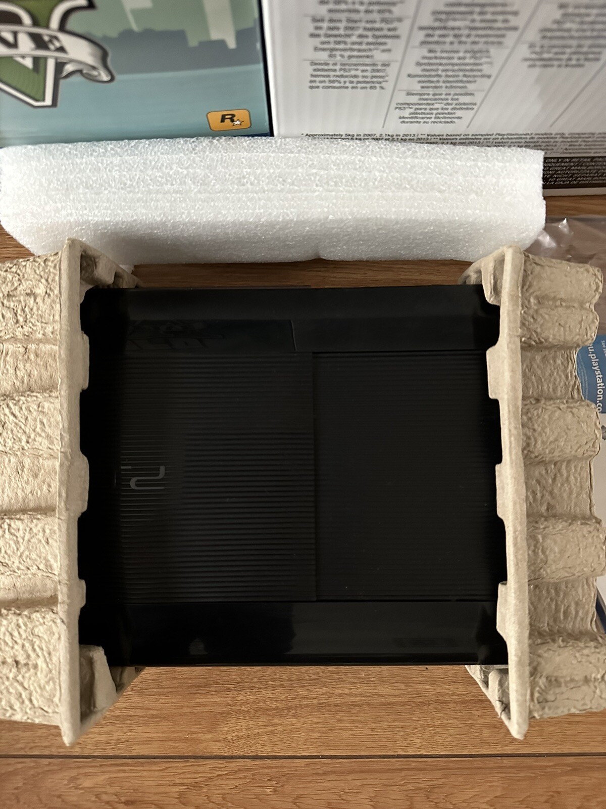 Playstation 3 console boxed PS3 Sony 1 controller 6 games Bundle Job