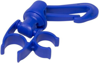 LP Octo Clip Halter Keeper Tauchen 2. Stufe Schlauch Blau AA76