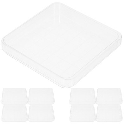 10 Sets Container for Science Experiment Culture Dishes
