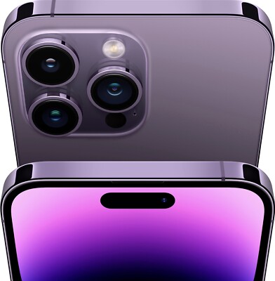 Apple iPhone 14 Pro Max - 128 GB - Deep Purple (Unlocked)