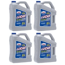 Lucas Oil 1 Gallon Magnum 15W-40 Motor Oil for Pre 07 Diesel Engines Set of 4