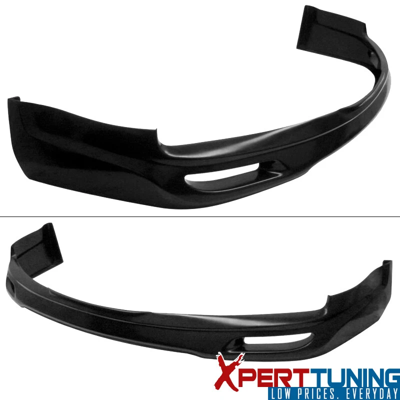 Fits 04-06 Acura TL Base Sedan 4Dr JDM Style Front Bumper Lip Spoiler - PU Foto 4 de 4