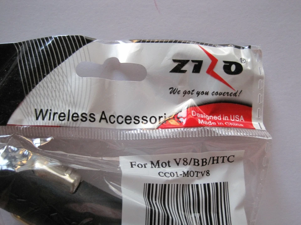 Zizo - Cargador inalámbrico para teléfono celular coche - Para Mot V8, BB, HTC - NUEVO Foto 2 de 4