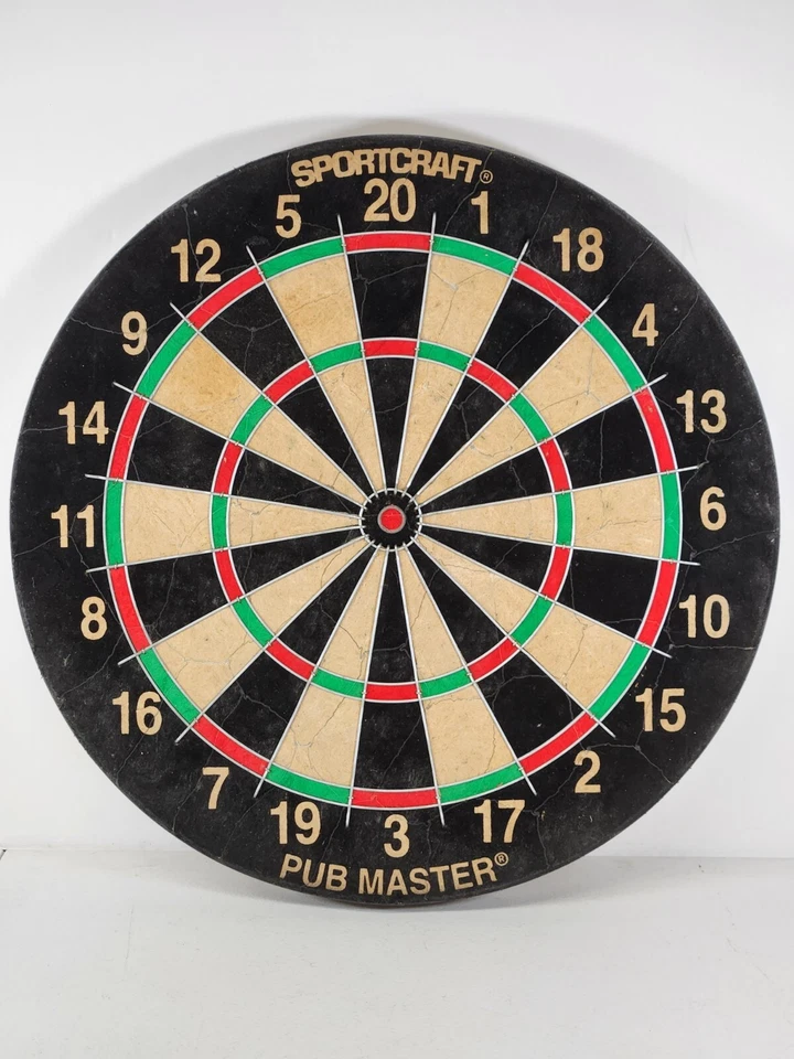 Tablero de dardos Sportcraft Pubmaster Silver Series Bristle - Modelo 79301 - 18" Foto 3 de 4