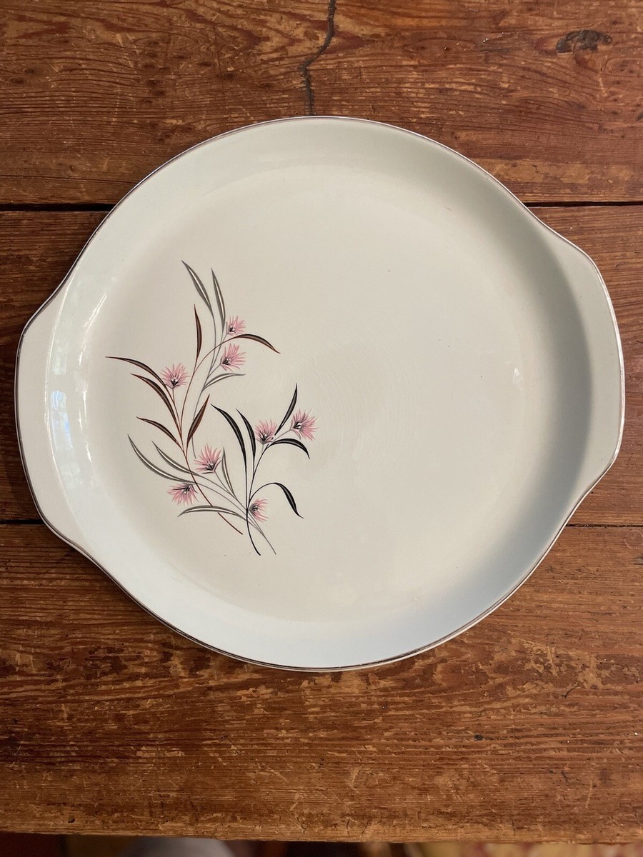 Mid Century Mod Universal Oven Proof USA Ballerina Mist Straw