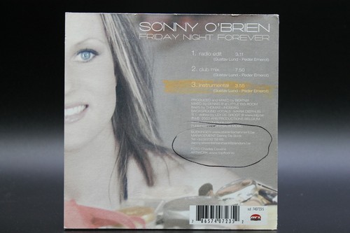 Sonny O'Brien - Friday Night Forever (2003) (CD-Single) (scd 740723-5) - Picture 2 of 2