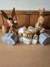 Collectible Salt and Pepper Pots Assorted Novelty Designs x 6