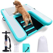 Inflatable Large Dog Water Ramp Floating Stairs for Boats Docks