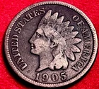 1905 Indian Head Penny Cent - Choice Collectible Grade - Nice Detail JC 753