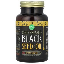 Cold-Pressed Black Seed Oil, 500 mg, 60 Capsules