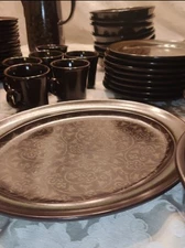 60 Pc. Stoneware Set - Franciscan Madeira 
