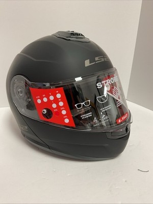 LS2 Strobe II Solid Helmet Matte Black | 2XL