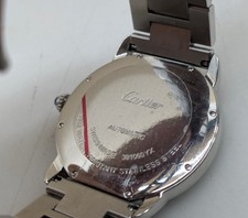 Cartier Ronde Solo XL 3802 42mm Blue Dial Stainless Steel Automatic Date Watch 13