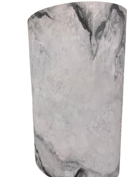 Pannello opaco adesivo 120x300 cm ruvido rivestimento decorazione colore grigio