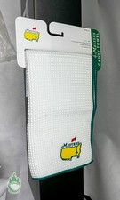 New Masters Golf Waffle Caddy Towel White