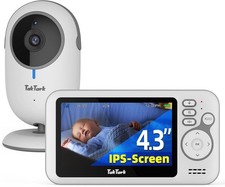 TakTark Baby Monitor 4.3" Camera Audio Night Vision No WiFi VOX