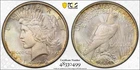 1922 Peace Dollar Ms 64 Pcgs Toned